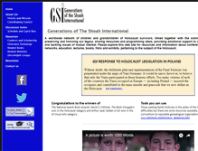 Tablet Screenshot of genshoah.org